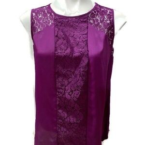 Worthington Women's Sleeveless Stretch Lined Lace